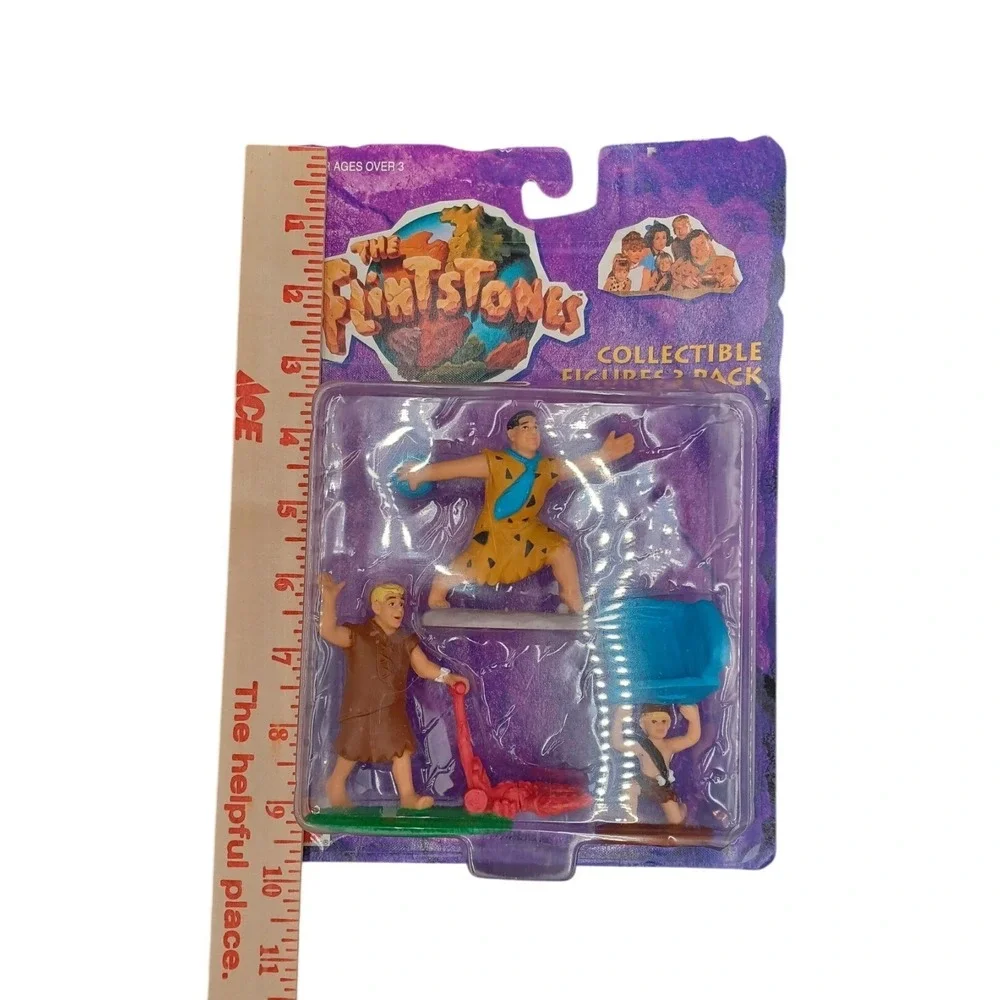 Vintage 1993‎ Mattel The Flintstones Movie Collectible Figures 3 Pack 65906 NEW